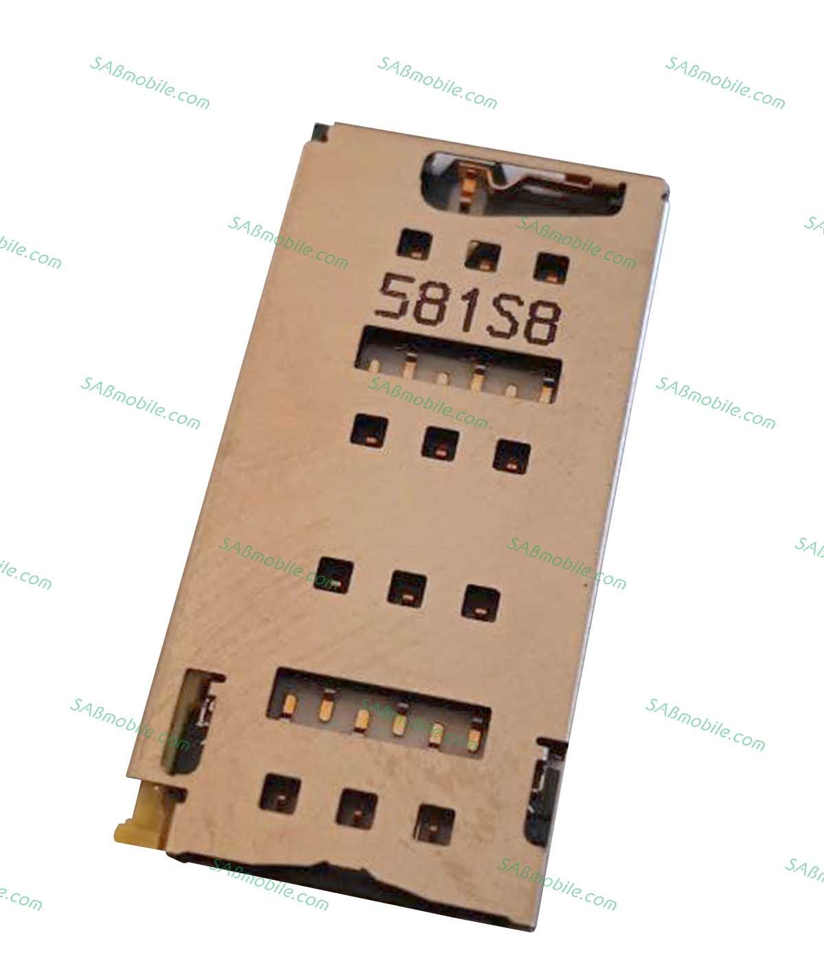 کانکتور سیم کارت سونی CONNECTOR SIM SONY Z4 Z5