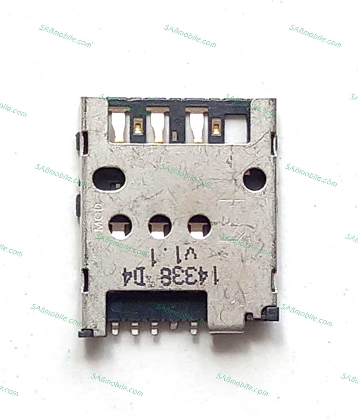 کانکتور سیم کارت نوکیا CONNECTOR SIM NOKIA XL & X