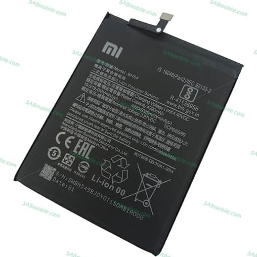 باتری شیائومی BATTERY XIAOMI REDMI NOTE 9 & 10X & 10X PRO (BN54)