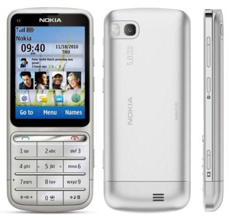 قاب نوکیا NOKIA C3-01