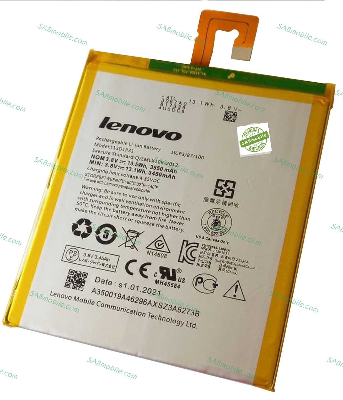 باتری لنوو BATTERY LENOVO A3500